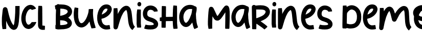 NCL Buenisha Marines Demo font