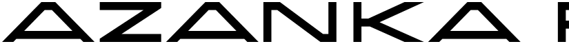 Azanka Regular font