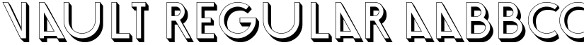 Vault Regular font