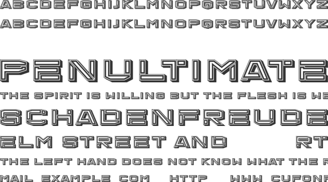 Perdite Extravagant font preview