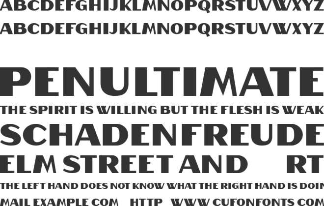 Crisper font preview