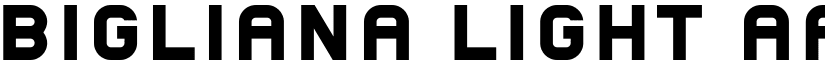 Bigliana Light font