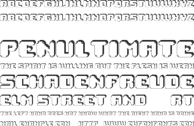 Rubtsovsk font preview