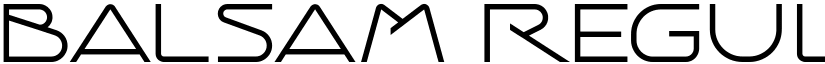 Balsam font download