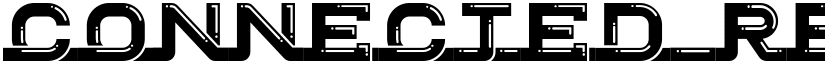 Connected Regular font