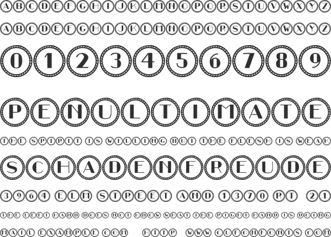 Tundra font preview