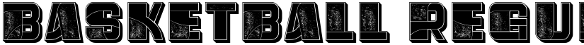 Basketball Regular font