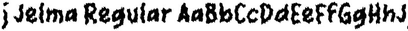 j Jelma Regular font