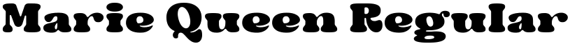 Marie Queen Regular font