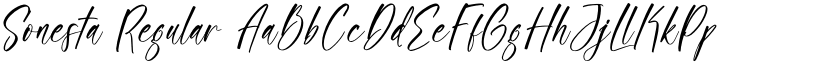 Sonesta Regular font