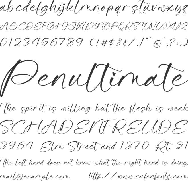 Beatillo Diamond font preview