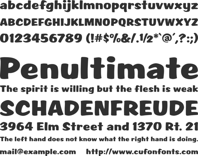 Script1 Rager Hevvy font preview