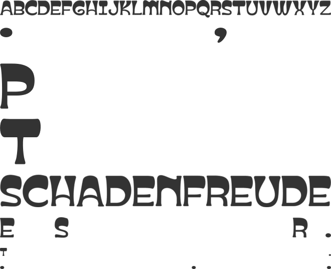 BONZEIR font preview