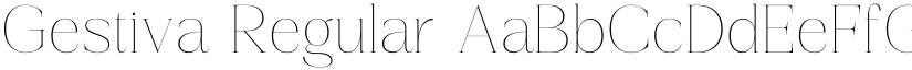 Gestiva font download