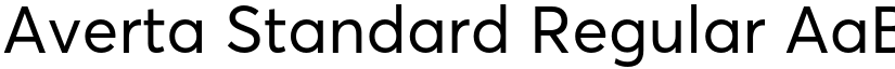 Averta Standard font download