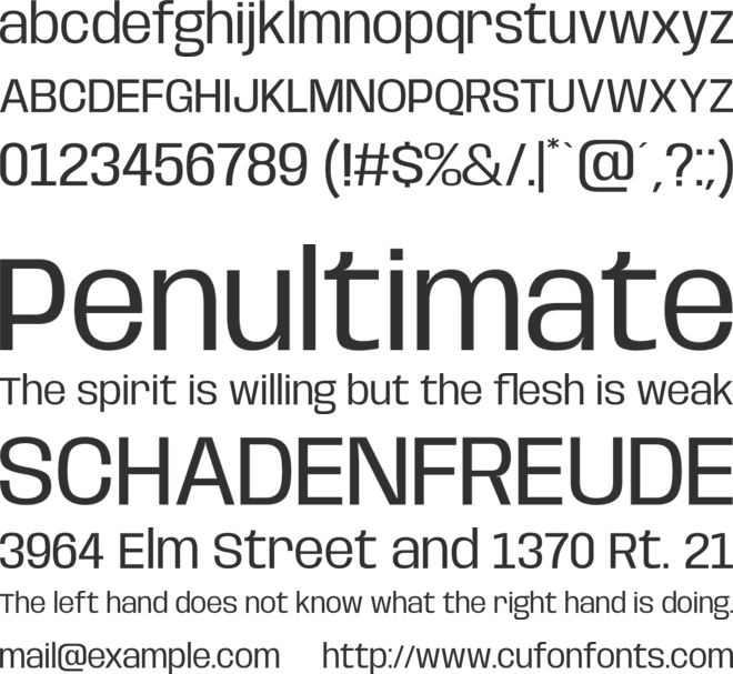 Base Neue font preview