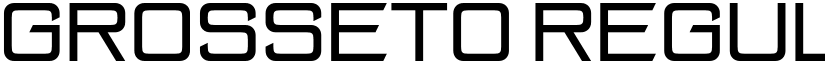 Grosseto Regular font