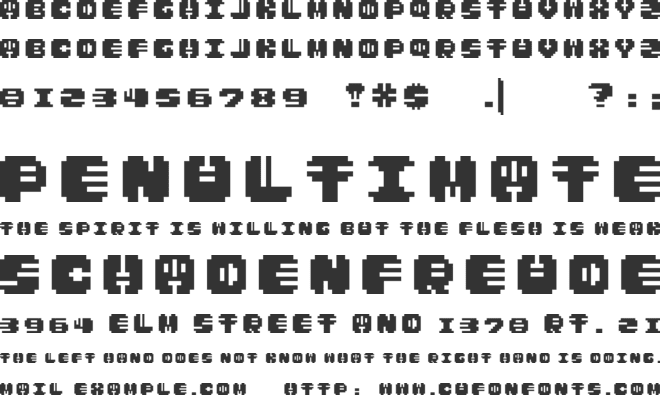 Pesto font preview