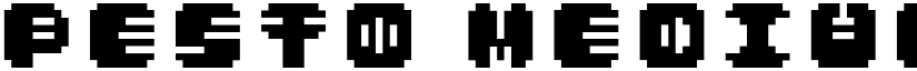 Pesto Medium font