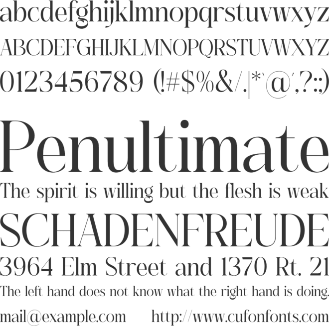 Asgaber font preview