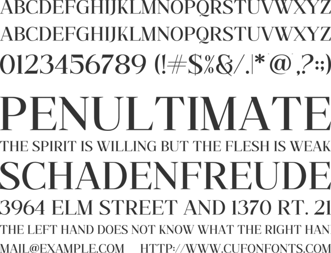 Savinder font preview