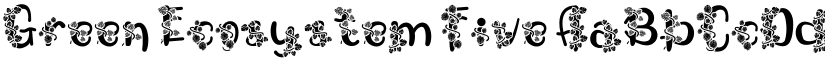 Green Ecosystem Five font