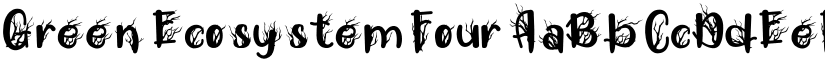 Green Ecosystem Four font