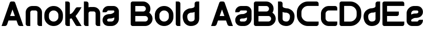 Anokha Bold font