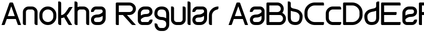 Anokha Regular font