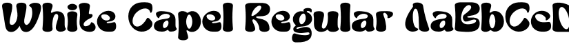 White Capel font download