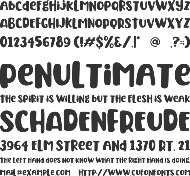 Thanksgiving Joy font preview