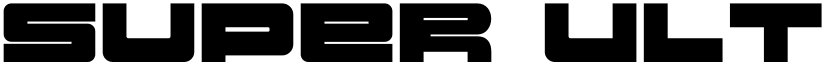 Super Ultra Supra One font
