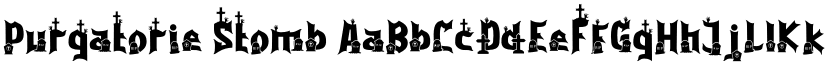 Purgatorie Stomb font