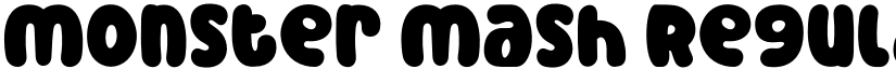 Monster Mash Regular font