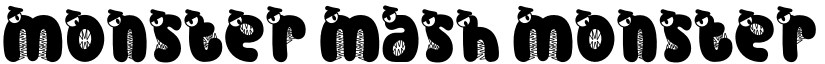 Monster Mash Monster 2 font