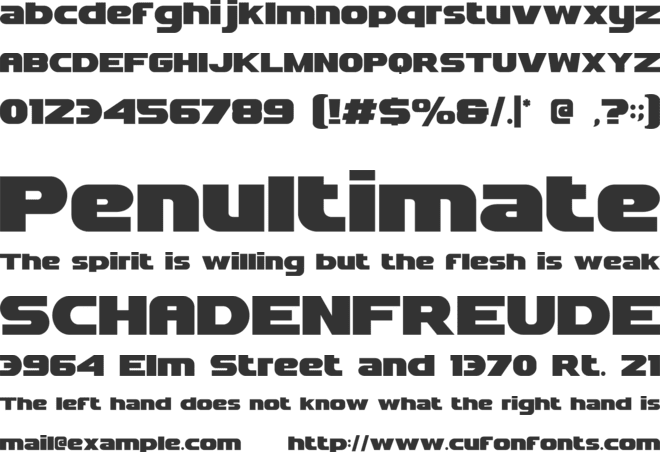 Marseilazi font preview