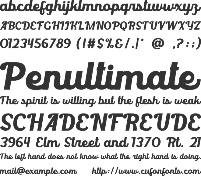 Juan Burgos font preview