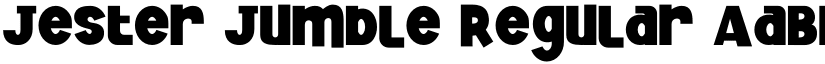 Jester Jumble Regular font