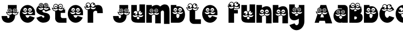 Jester Jumble Funny font