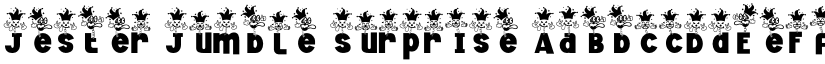 Jester Jumble Surprise font