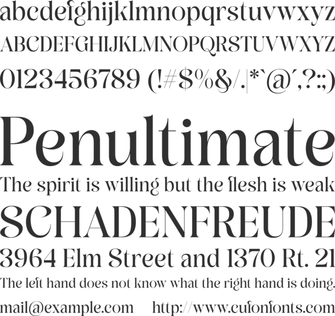 Swingly Lours font preview