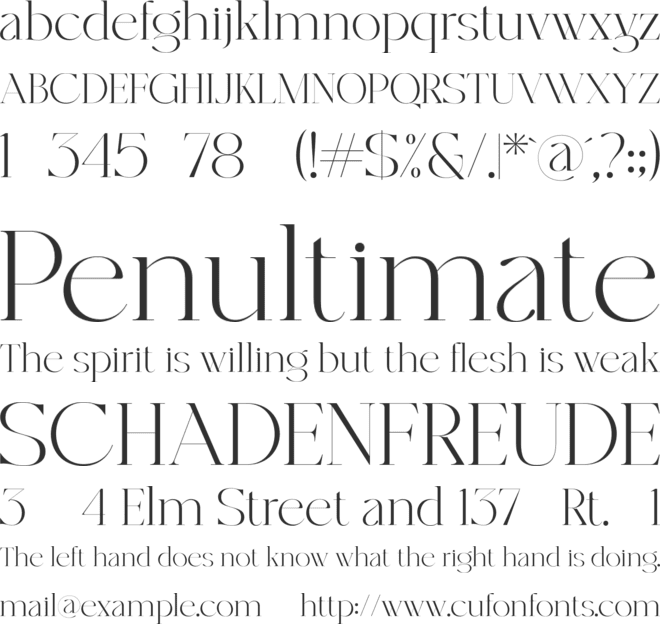Rhiffiral font preview
