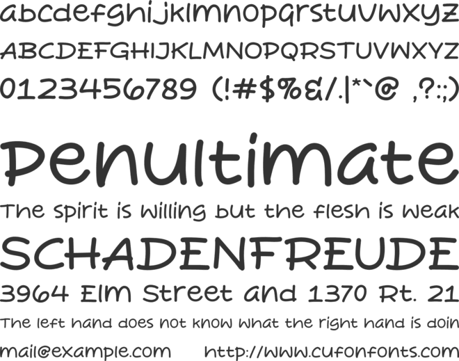 Pisang Lagi font preview