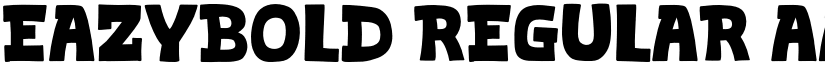 Eazybold Regular font