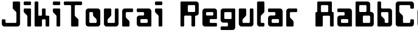 JikiTourai Regular font