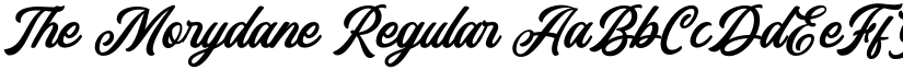 The Morydane Regular font