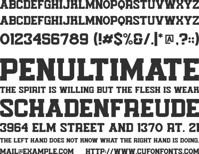 Easter Patrick font preview
