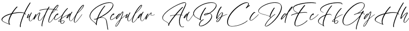 Huntlefal font download