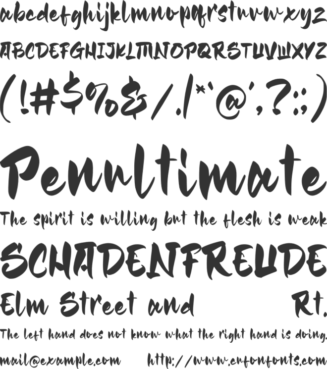 Kayasi Anohara font preview