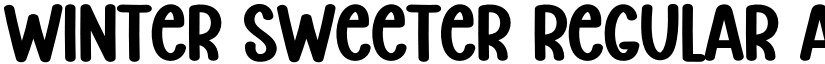 Winter Sweeter Regular font
